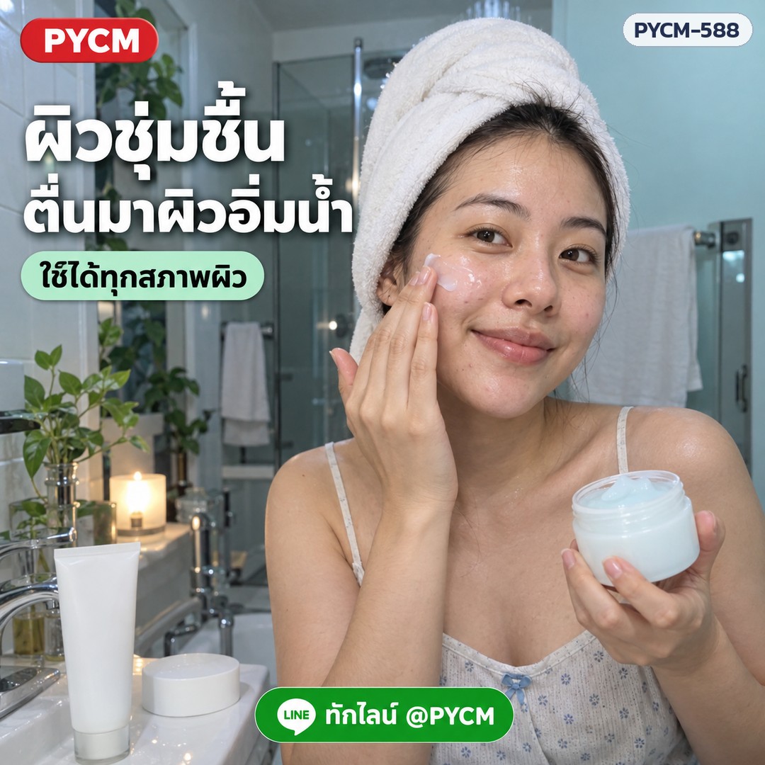 ผิวชุ่มชื้น ตื่นมาผิวอิ่มน้ำ
