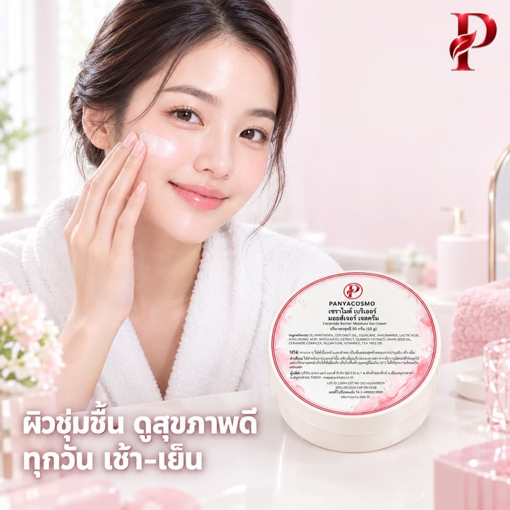 ผิวชุ่มชื้น ดูสุขภาพดี ทุกวัน เช้า-เย็น