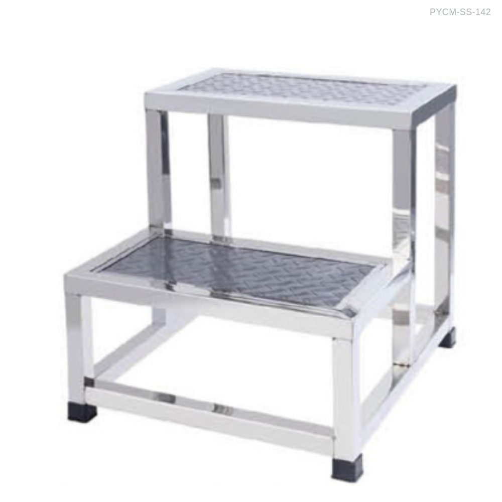บันไดสเตนเลส 2 ขั้น PYCM-SS-142