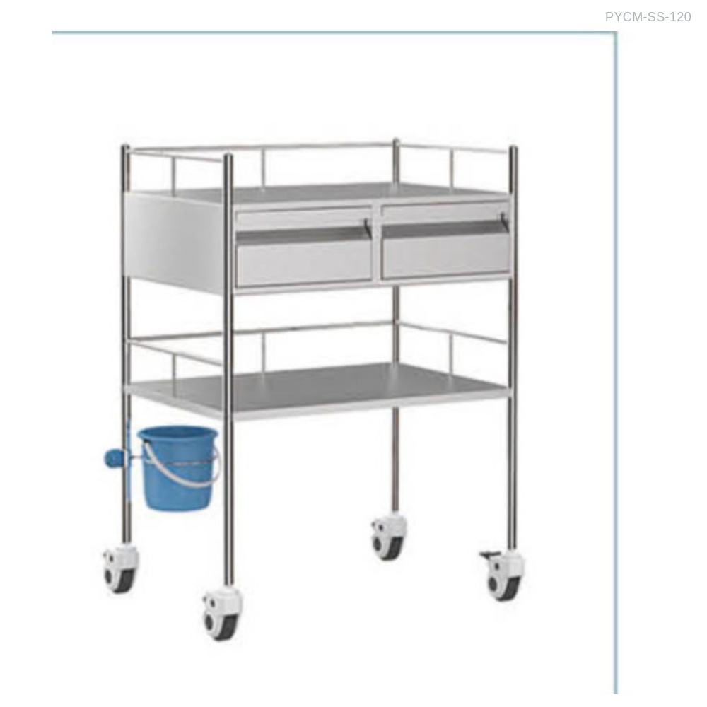 รถเข็นอุปกรณ์ 2 ลิ้นชัก PYCM-SS-120