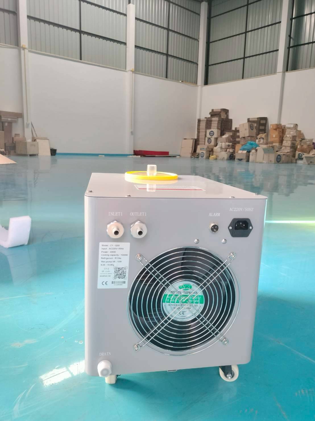 เครื่องทำน้ำเย็น (Chiller Water) 500W CW01 – รูปที่ 2