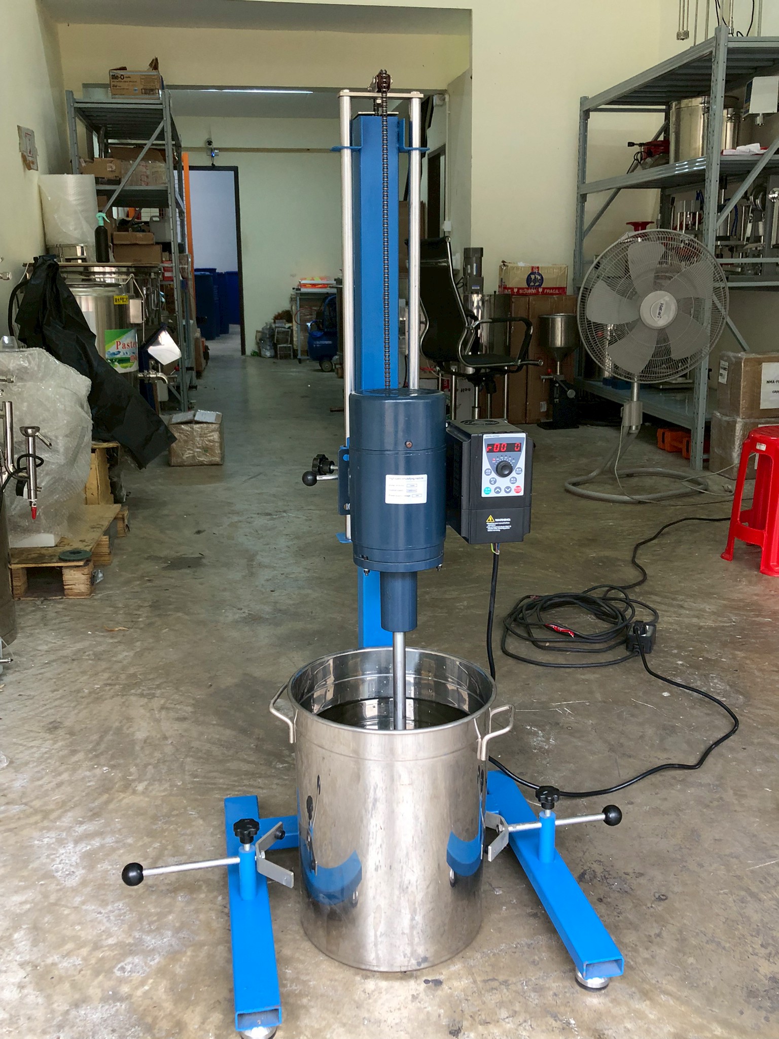 เครื่องกวนผสมของเหลวและครีม HR-1100JFS (รหัสสินค้า 16466)
