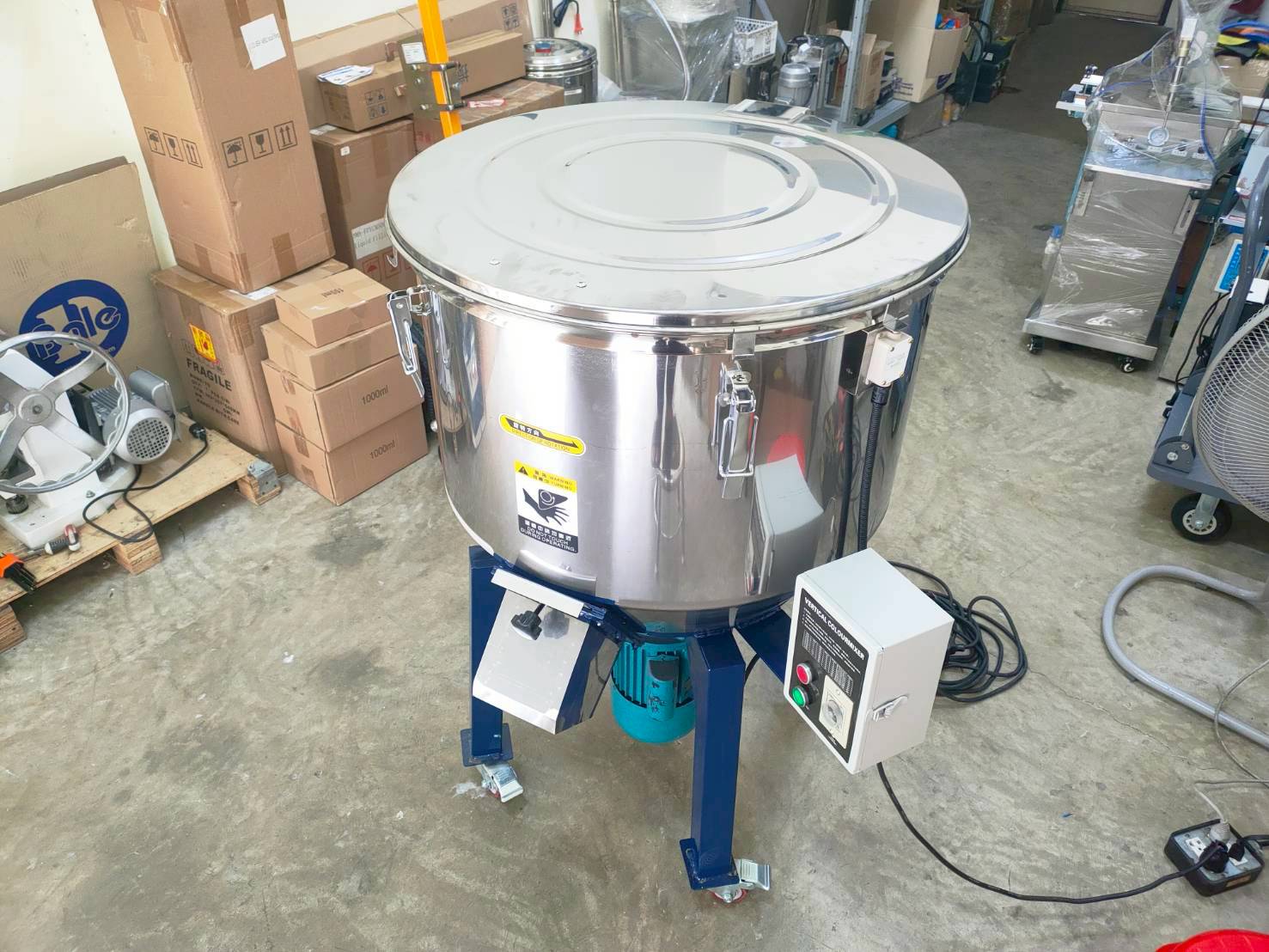 เครื่องผสมอเนกประสงค์ MM1 Stainless Steel Mixer: คู่หูงานผสมที่ทรงพลังและสะอาด! – รายละเอียด 4