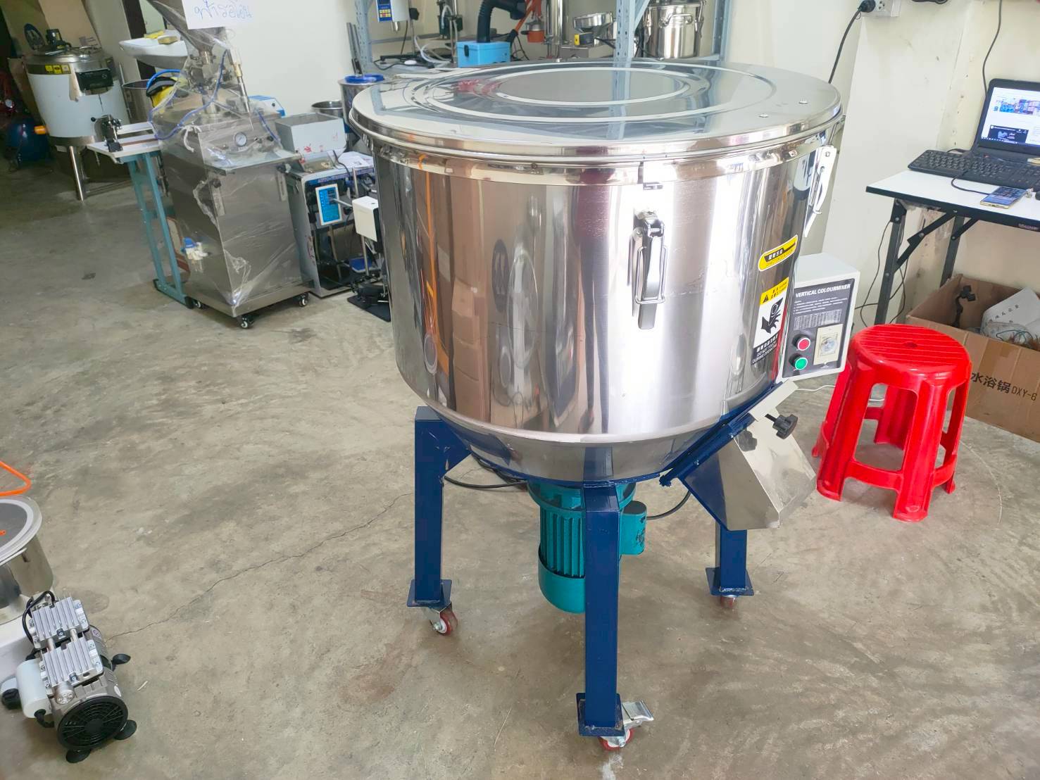 เครื่องผสมอเนกประสงค์ MM1 Stainless Steel Mixer: คู่หูงานผสมที่ทรงพลังและสะอาด! – รายละเอียด 5