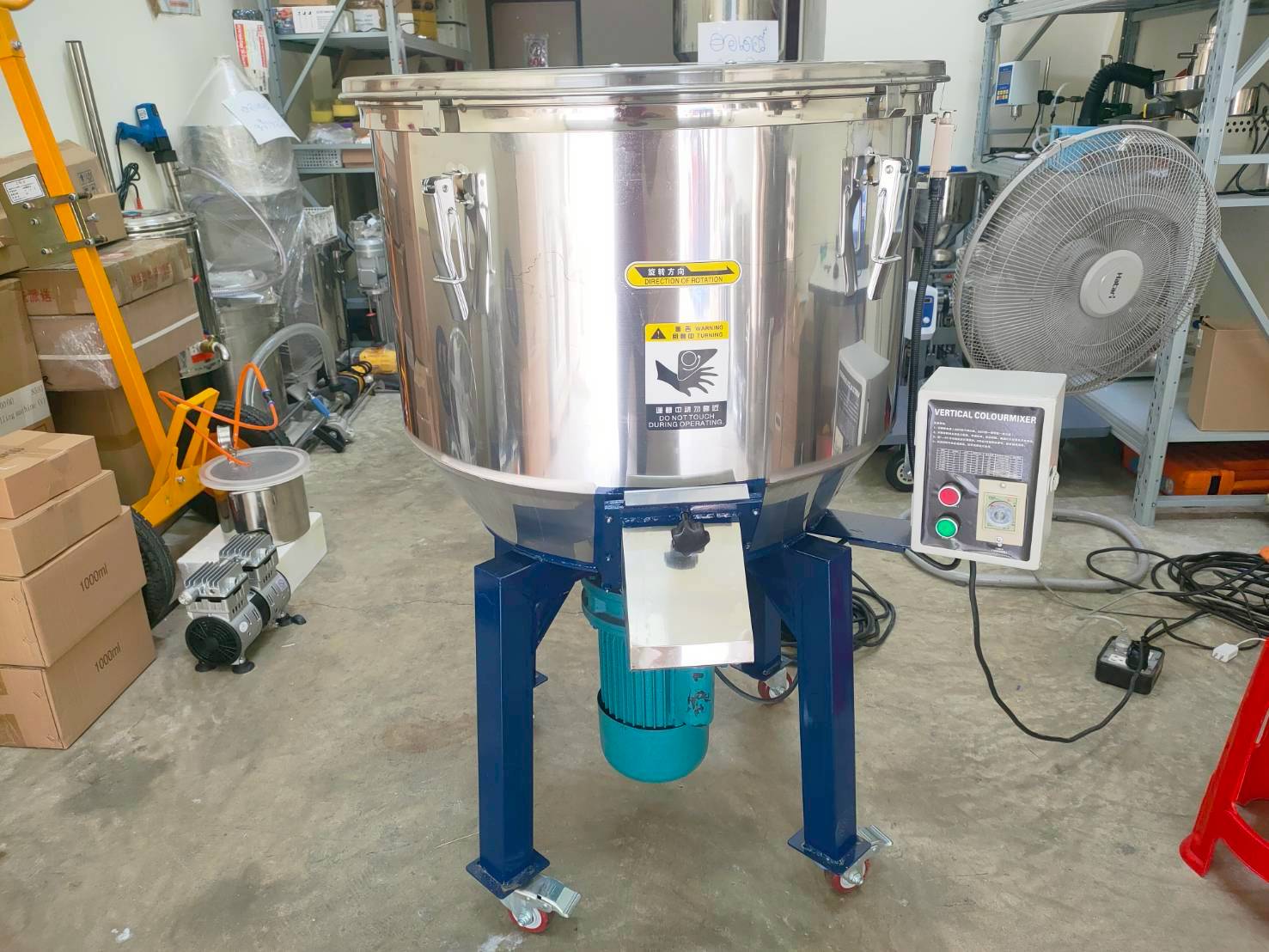 เครื่องผสมอเนกประสงค์ MM1 Stainless Steel Mixer: คู่หูงานผสมที่ทรงพลังและสะอาด! – รูปที่ 2