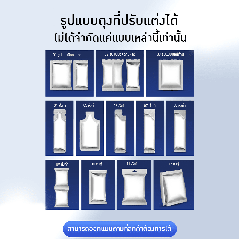 เครื่องบรรจุพร้อมซีล อัตโนมัติ (Horizontal Filling Machine) KLM – รายละเอียด 4