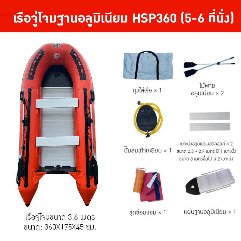 เรือยาง HSP - โซลูชันที่สมบูรณ์แบบสำหรับงานช่วยชีวิตและกิจกรรมทางน้ำ – รายละเอียด 42