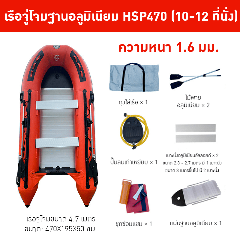 เรือยาง HSP - โซลูชันที่สมบูรณ์แบบสำหรับงานช่วยชีวิตและกิจกรรมทางน้ำ – รายละเอียด 56
