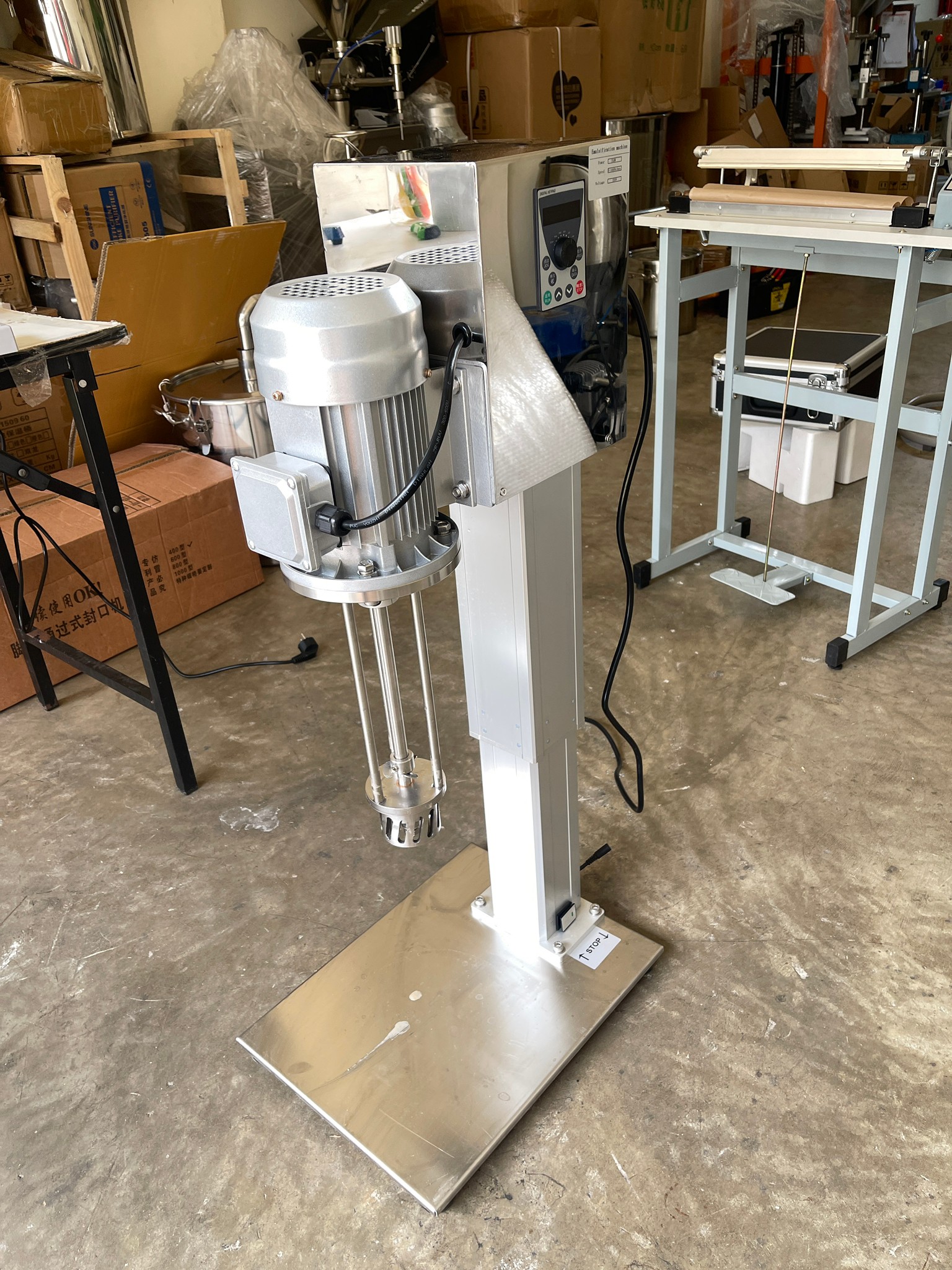 17216 เครื่องปั่น homogenizer เครื่องปั่นโฮโมจีไนเซอร์ รุ่น HR-750DRH 10000rpm/min 10L