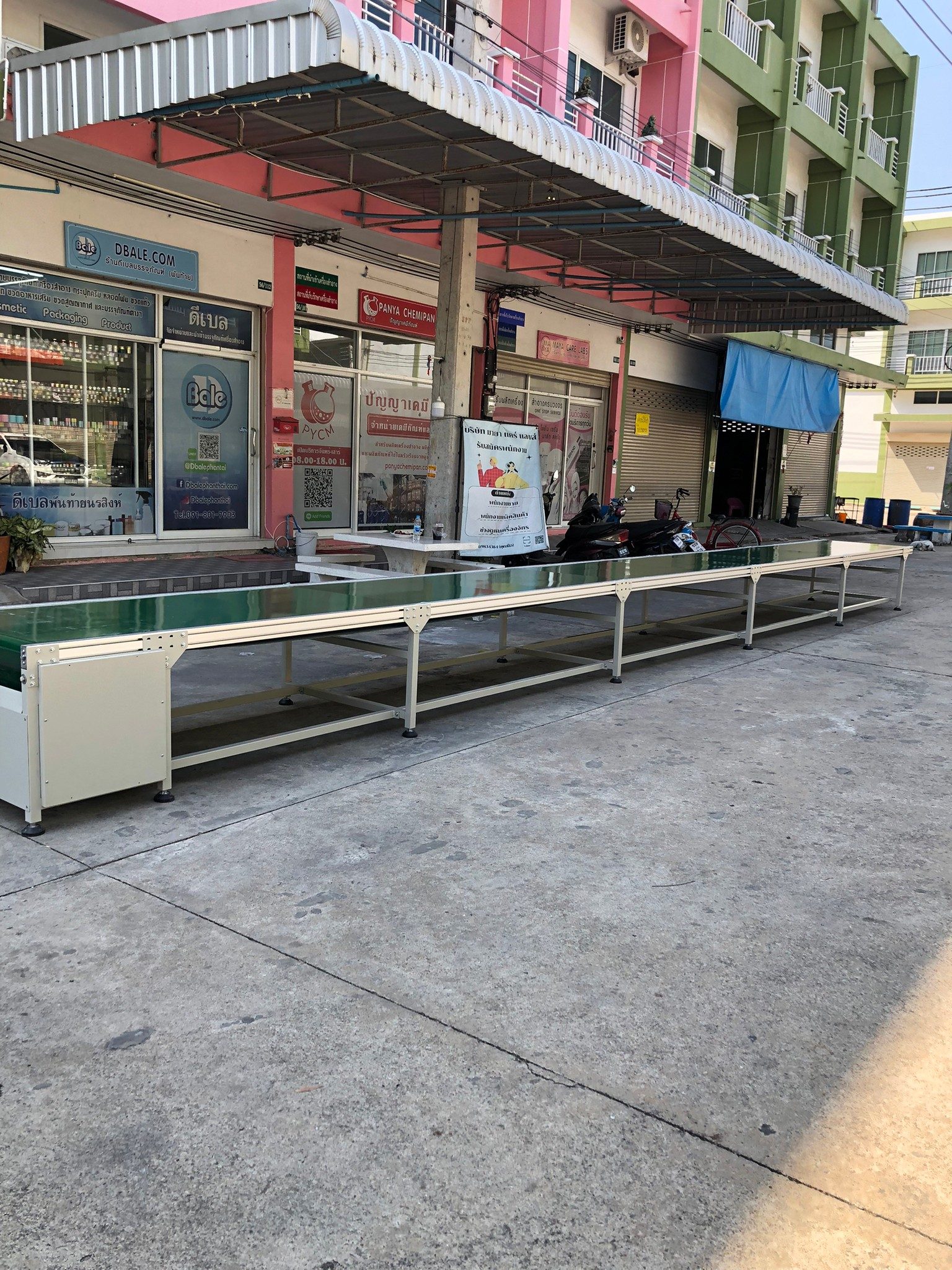 สายพานลำเลียง BELT CONVEYOR BC-001 – รายละเอียด 1