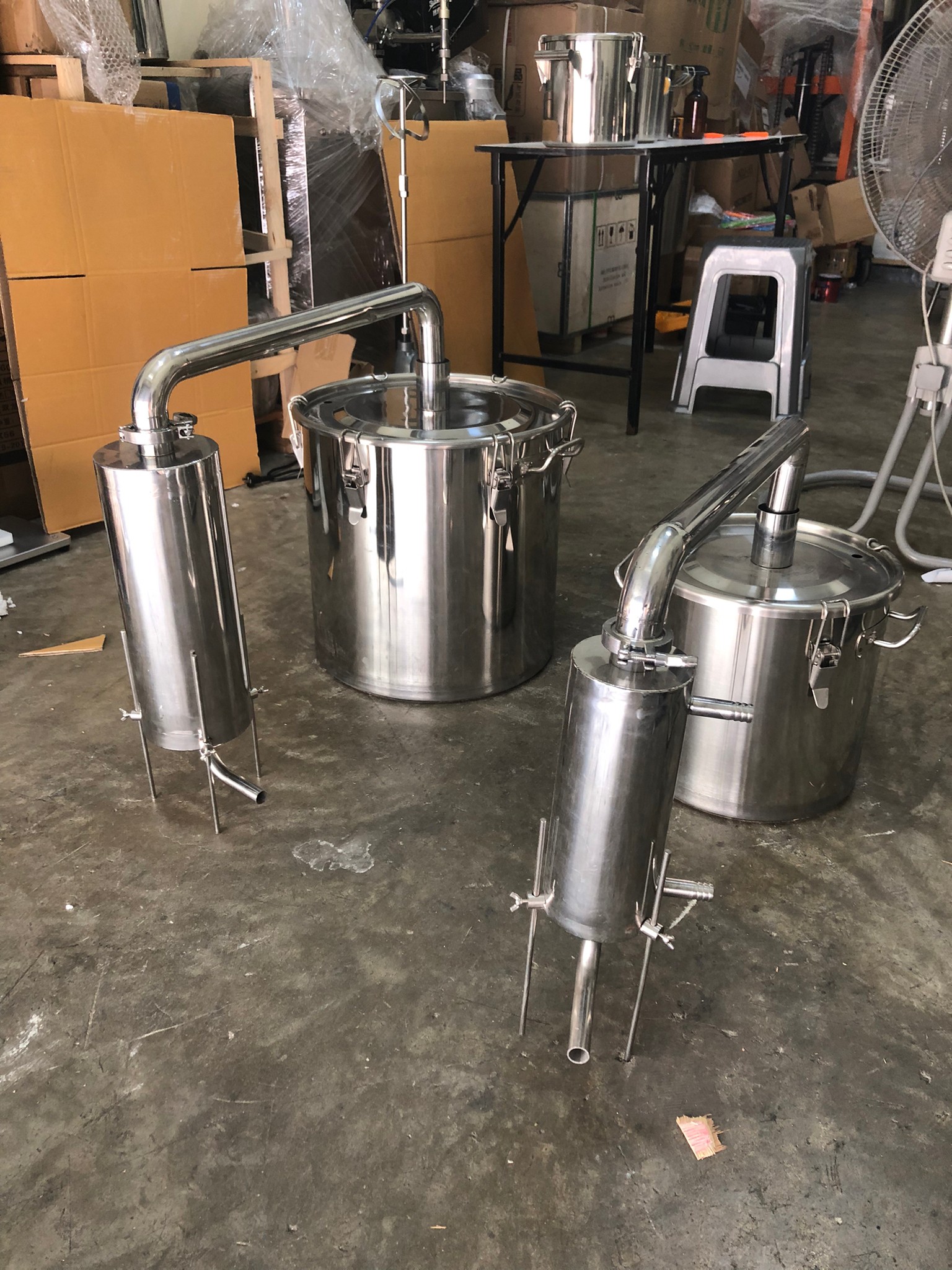 YANTAI-02 หม้อต้มกลั่นอเนกประสงค์