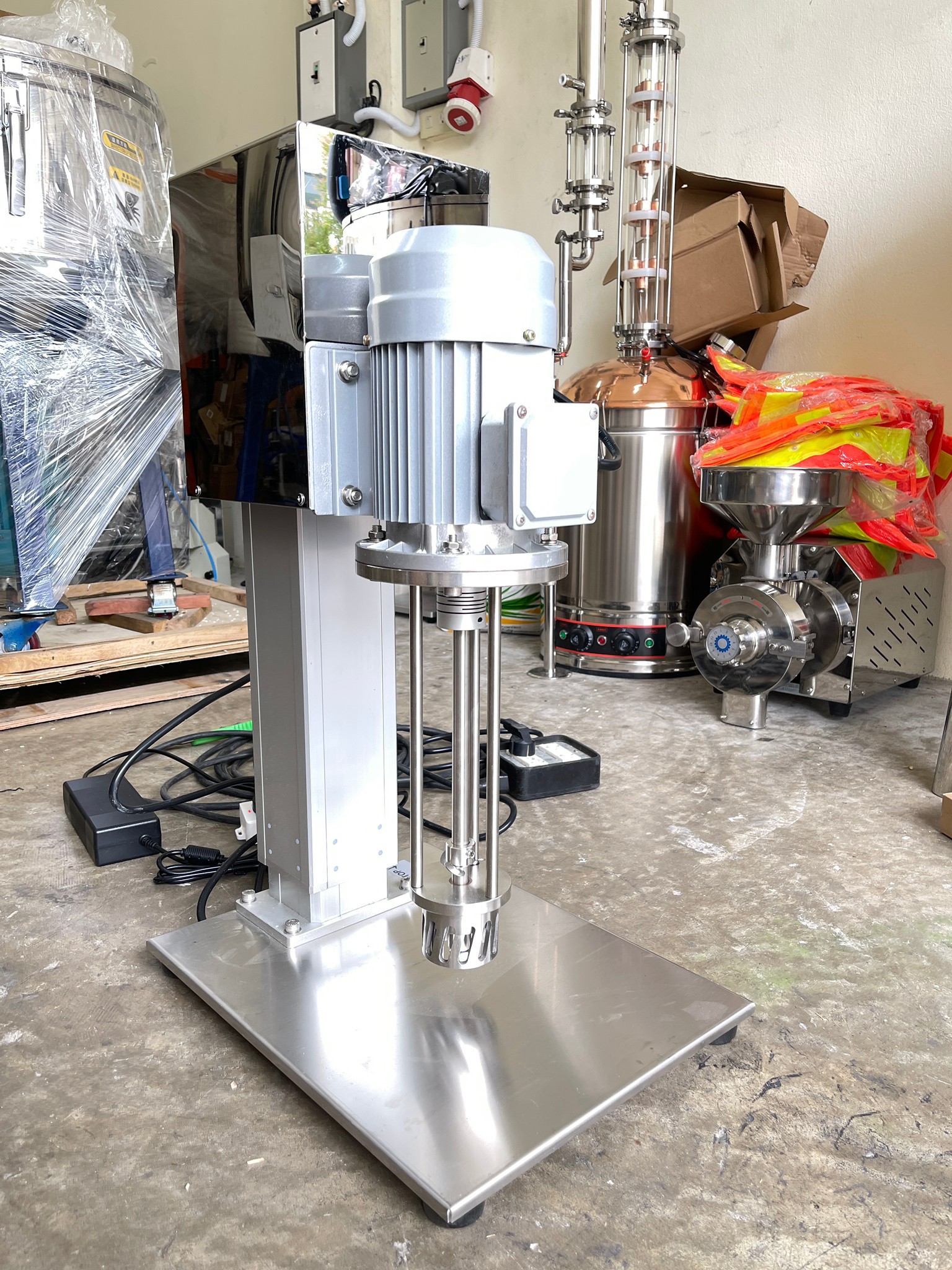 เครื่องปั่น homogenizer เครื่องปั่นโฮโมจีไนเซอร์ รุ่น HR-750DRH 10000rpm/min 10L
