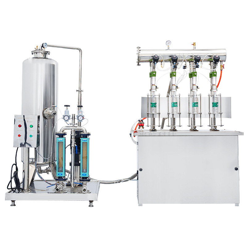 เครื่องผสมและบรรจุเครื่องดื่มด้วยระบบ CO2 DMC