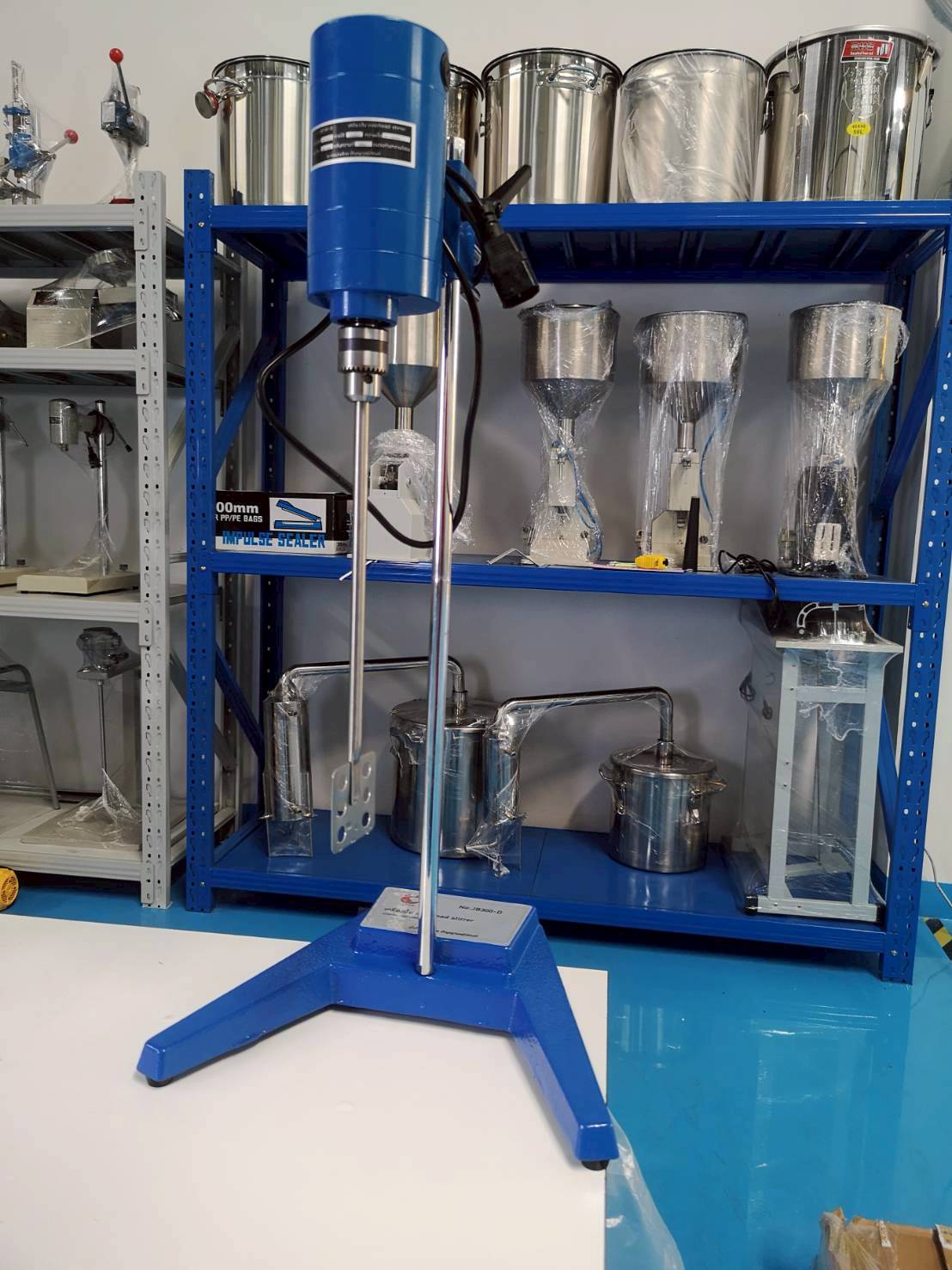 เครื่องปั่นครีมเครื่องสำอาง overhead stirrer 510/300วัตต์