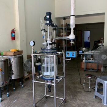 🌟 เครื่องปฏิกรณ์แก้วสองชั้น ขนาด 1L ถึง 100L Glass Reactors🌟