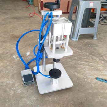 เครื่องหนีบปิดขอบฝาขวดน้ำหอมกึ่งอัตโนมัติ รุ่น CYT-01