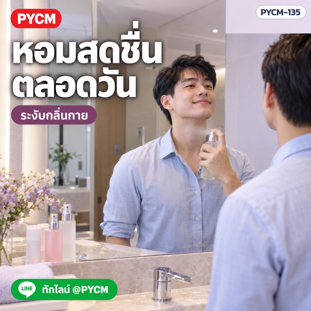 ชุดทำ สเปรย์น้ำหอมฉีดผิว พรีเมียม สูตรไม่มีแอลกอฮอล์ ผลิตได้ 1 กก. หอมละมุน ติดทน แห้งไว ไม่เปื้อนเสื้อ PYCM-135 - Image 3