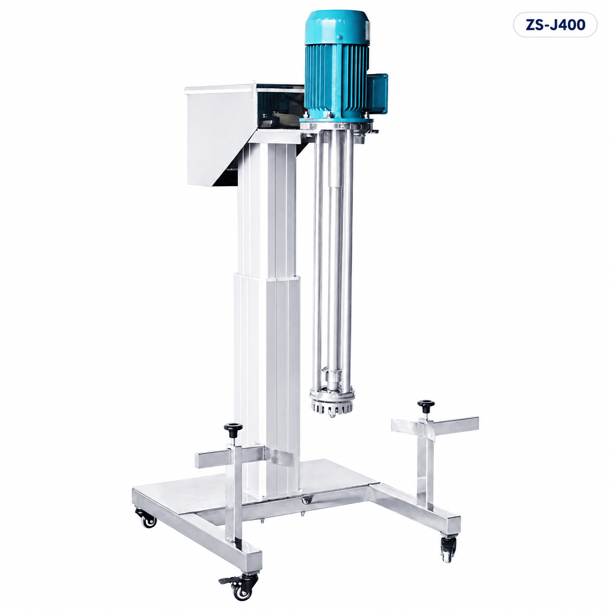 เครื่องผสมอิมัลชันแรงเฉือนสูง ZS-J400 50–100 ลิตร ยกไฟฟ้า 2.2kW - Image 6
