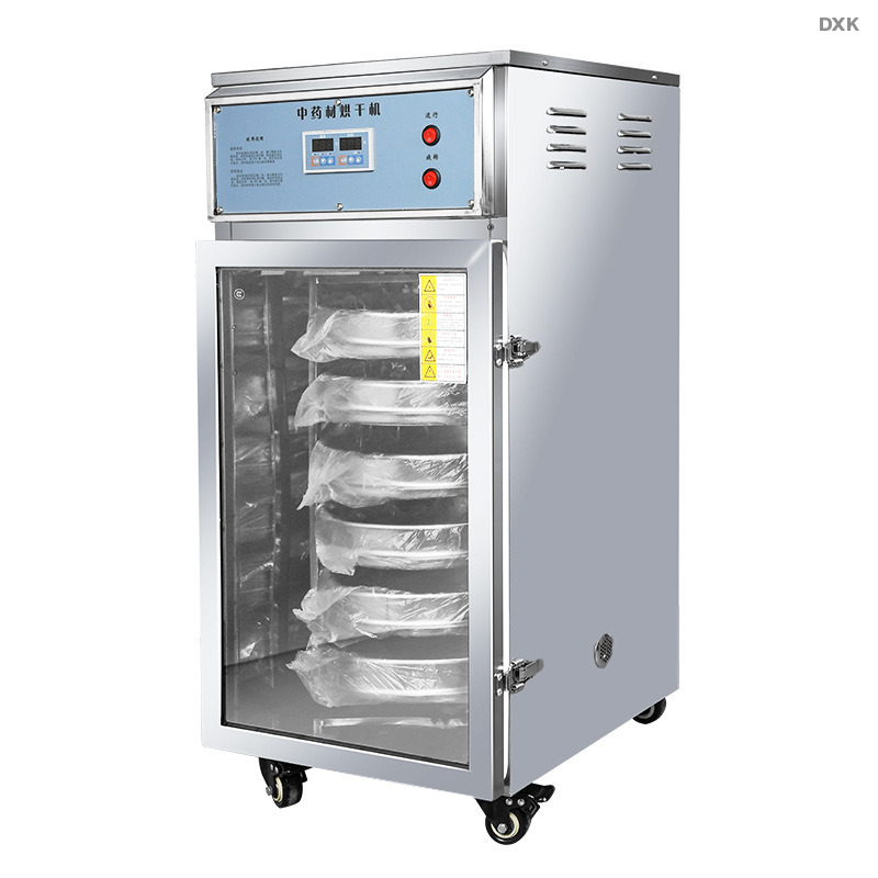 ตู้อบลมร้อน อบสมุนไพร ผัก ผลไม้ อาหารทะเล — แบบถาดหมุน 6-12 ชั้น 220V และแบบลมร้อนหมุนเวียน 24-192 ถาด 380V - Image 3
