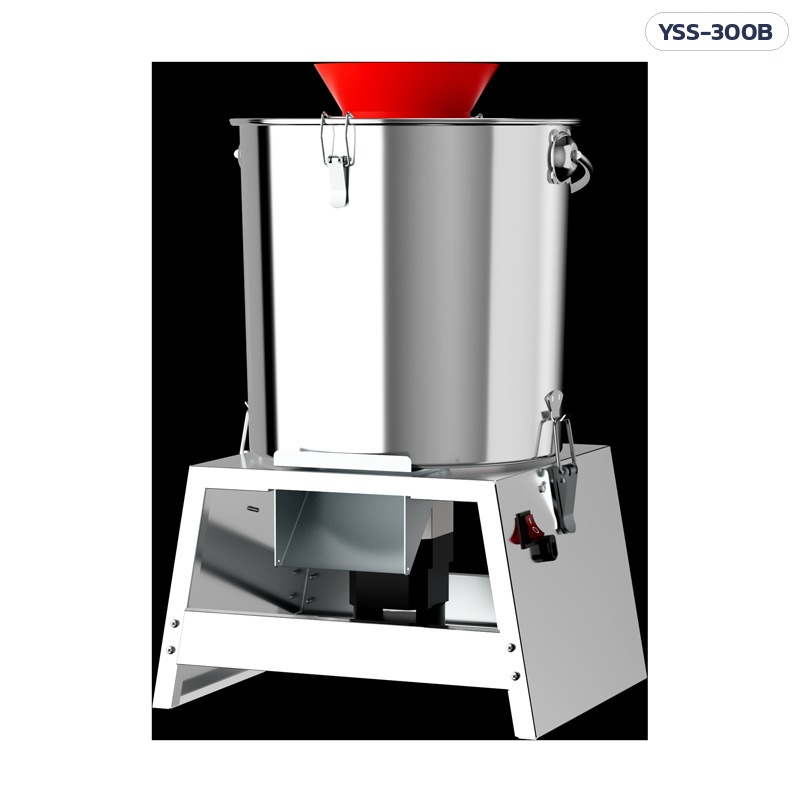 เครื่องหั่นผัก สับหญ้า ย่อยอาหารสัตว์ ถังสแตนเลส 1300W YSS-300B หั่นผัก มันเทศ หญ้าสด ข้าวโพด เลี้ยงหมู ไก่ เป็ด วัว - Image 4